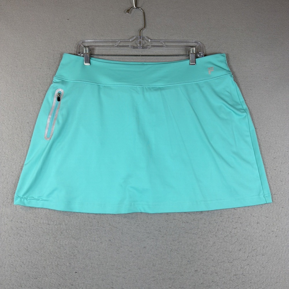 FILA Sport Skort Aqua Womens Size XL. Pickleball Tennis Walking Gym Pocket